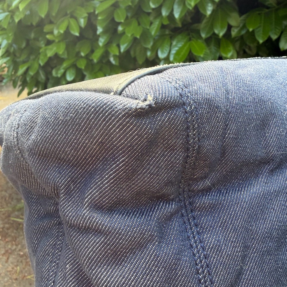 Chanel Turn lock tote bag denim executive work - Picture 7 of 12